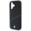 BMW BMHMP16S23RDCLK iPhone 16 6.1       czarny/black hardcase Sign Leather Textured And Line MagSafe